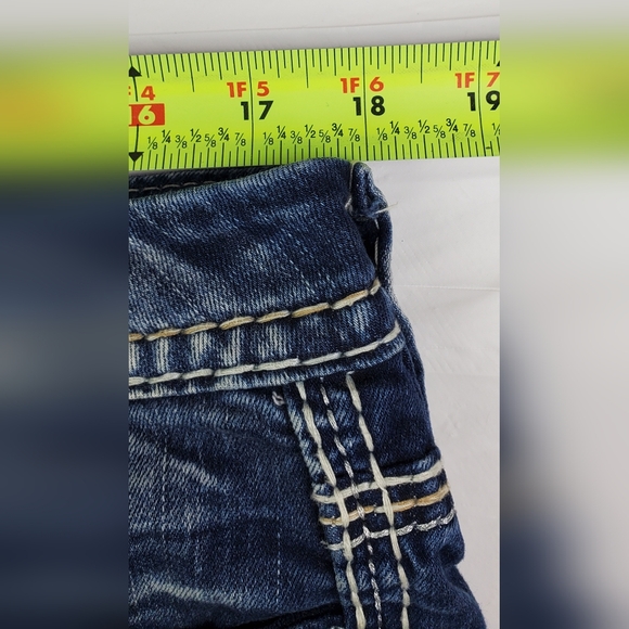 Rock Revival Womens Sherry Easy Boot Jeans Bling Distressed - Size 30 - GUC - Picture 13 of 16